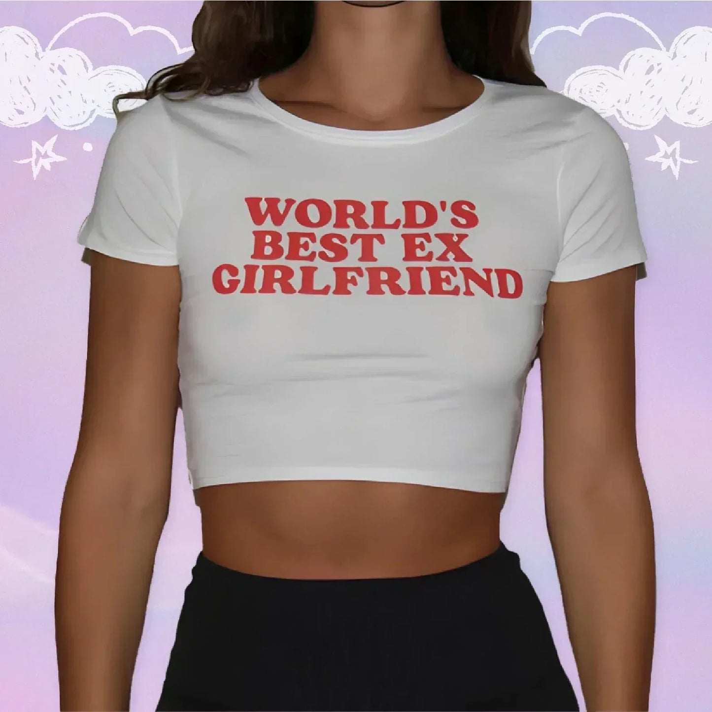 Worlds best ex girlfriend Baby Tee | Crop Top